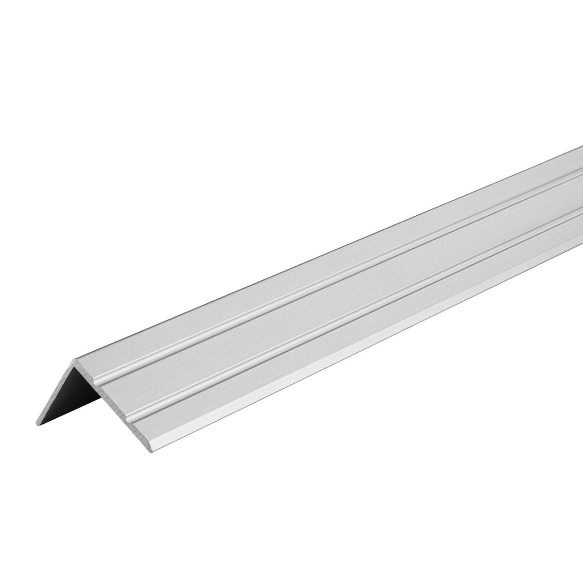 Alfer Treppenkantenprofil aus Aluminium L-Form selbstklebend 25x20 mm
