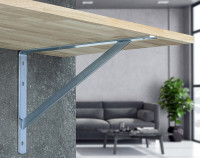 Häfele Ironfix Table à Repasser Pliable Argent a Montage Mural 180°  Pivotant